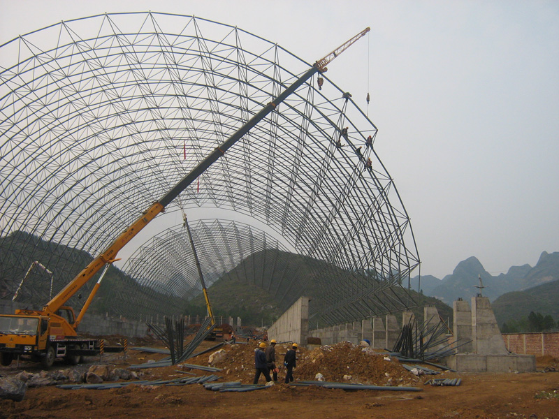 恩施电厂网架煤棚