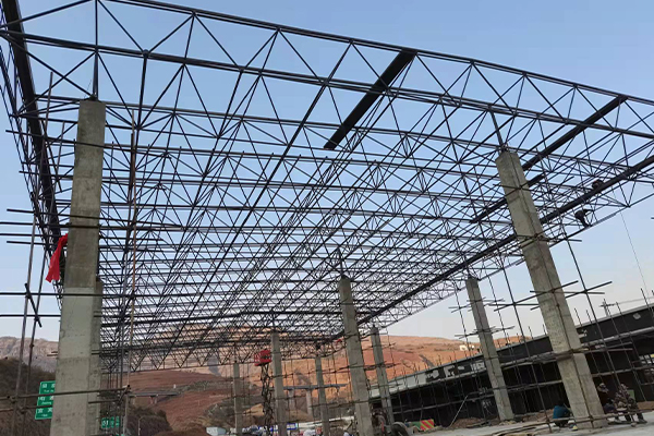 恩施钢结构网架图片