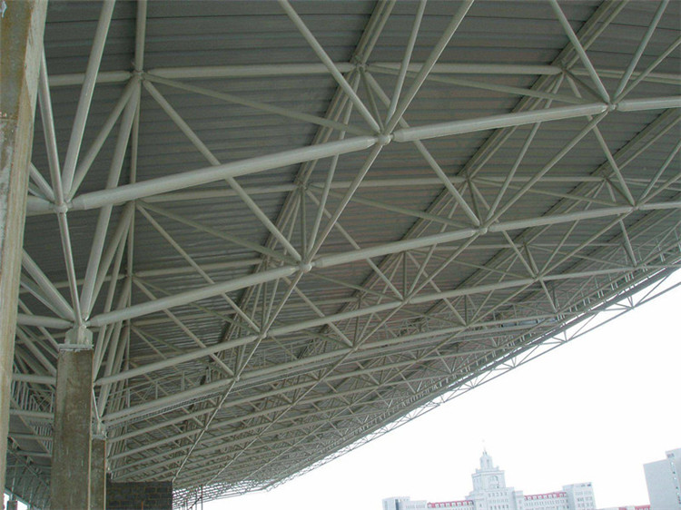 恩施学院体育场网架工程